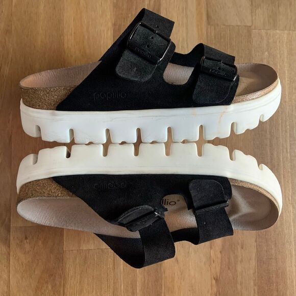 BIRKENSTOCK PAPILLIO Arizona Platform Sandals (Sz 41) - Picture 8 of 9